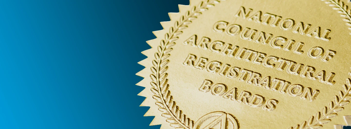 NCARB Certificate Background