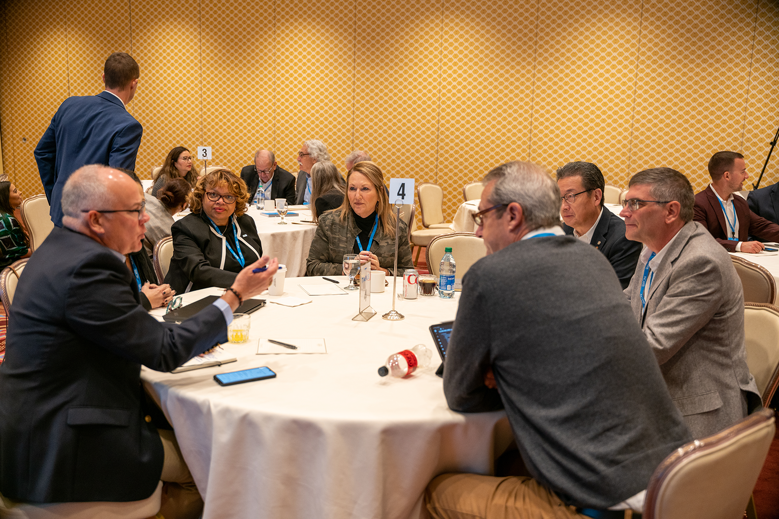Attendees participate in table-top discussions on the Analysis of Practice data, and future ways candidates could potentially demonstrate licensure competencies. 