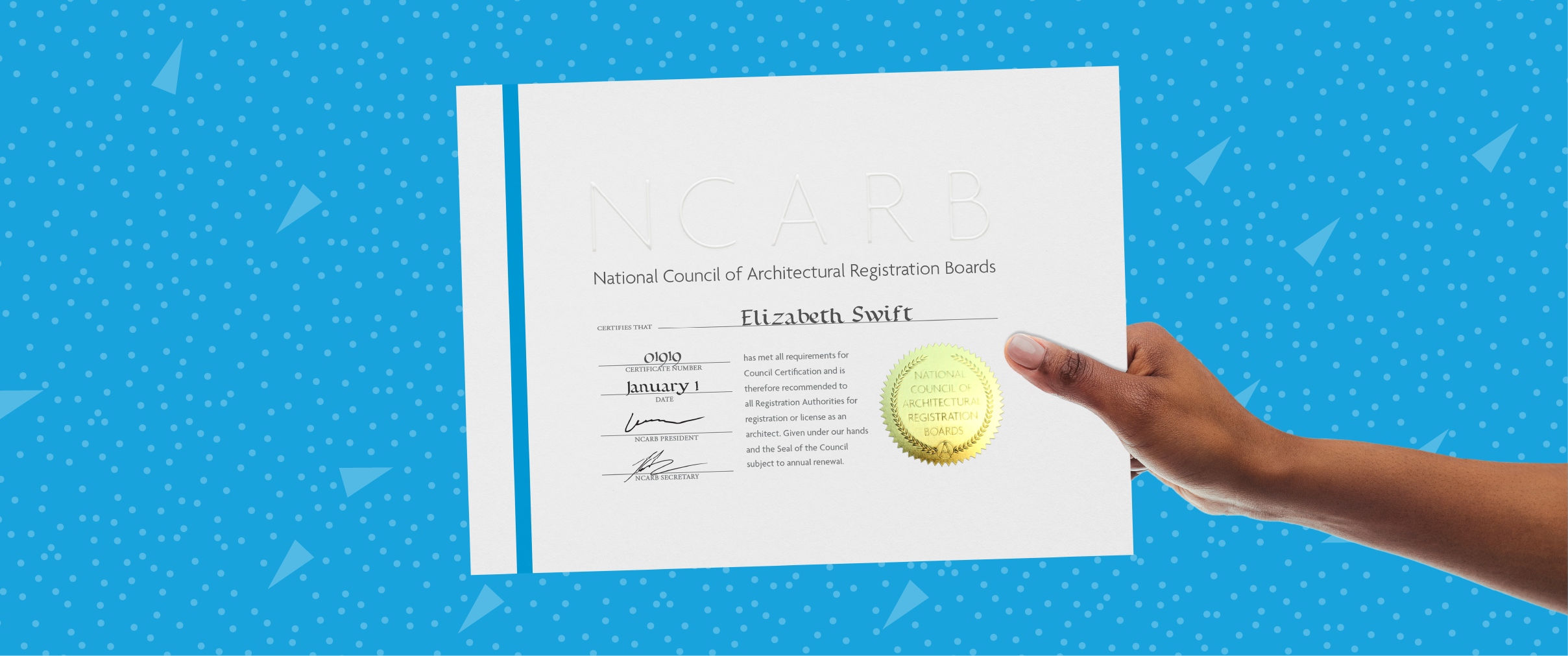 Expand your career opportunities with the NCARB Certificate. 