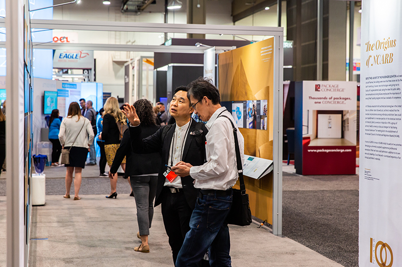 attendees explore NCARB centennial exhibit