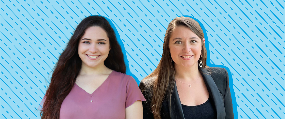 IPAL graduates on a blue background. 