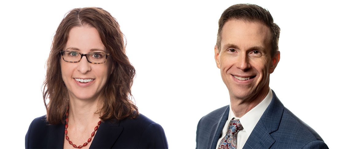 Photo of NCARB Live presenters, Michelle Cohn and Jared Zurn.