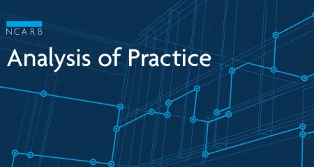 NCARB Analysis of Practice