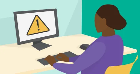 Candidate experiences technical issues at a PSI test center. 