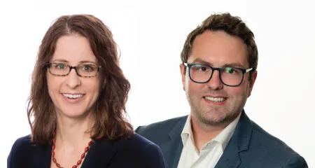 Image of Michelle Cohn and Nick Respecki.