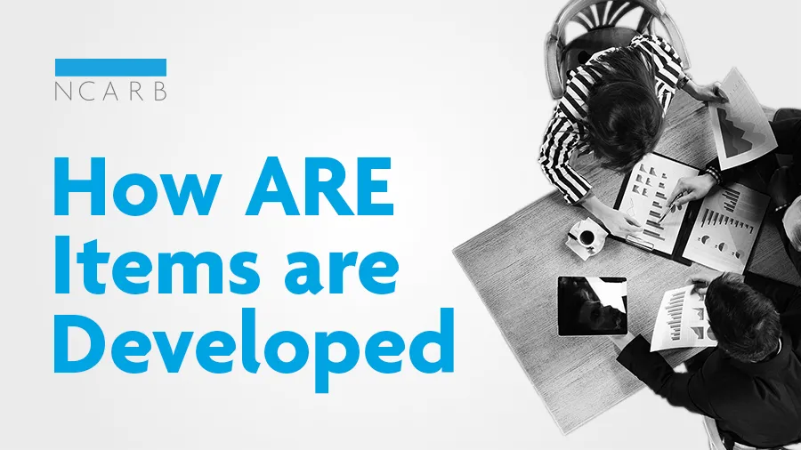 How ARE Items Are Developed