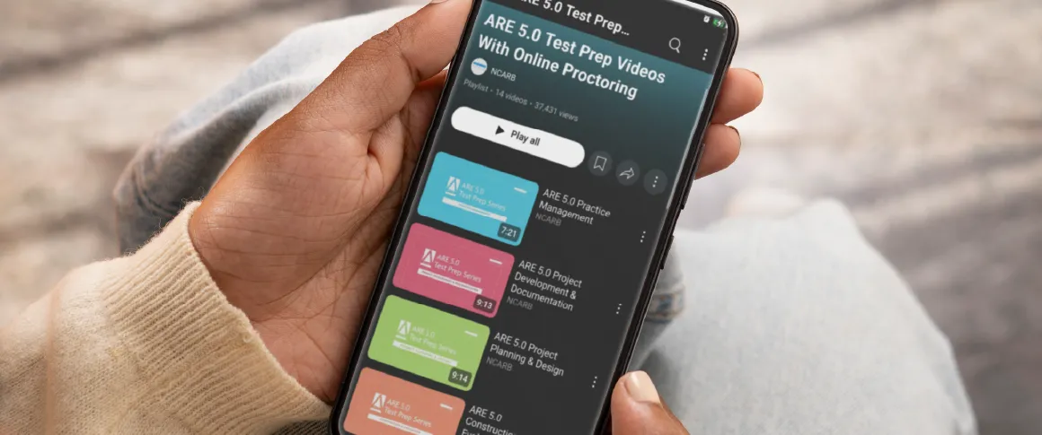 Prepare for ARE 5.0 with NCARB's video series