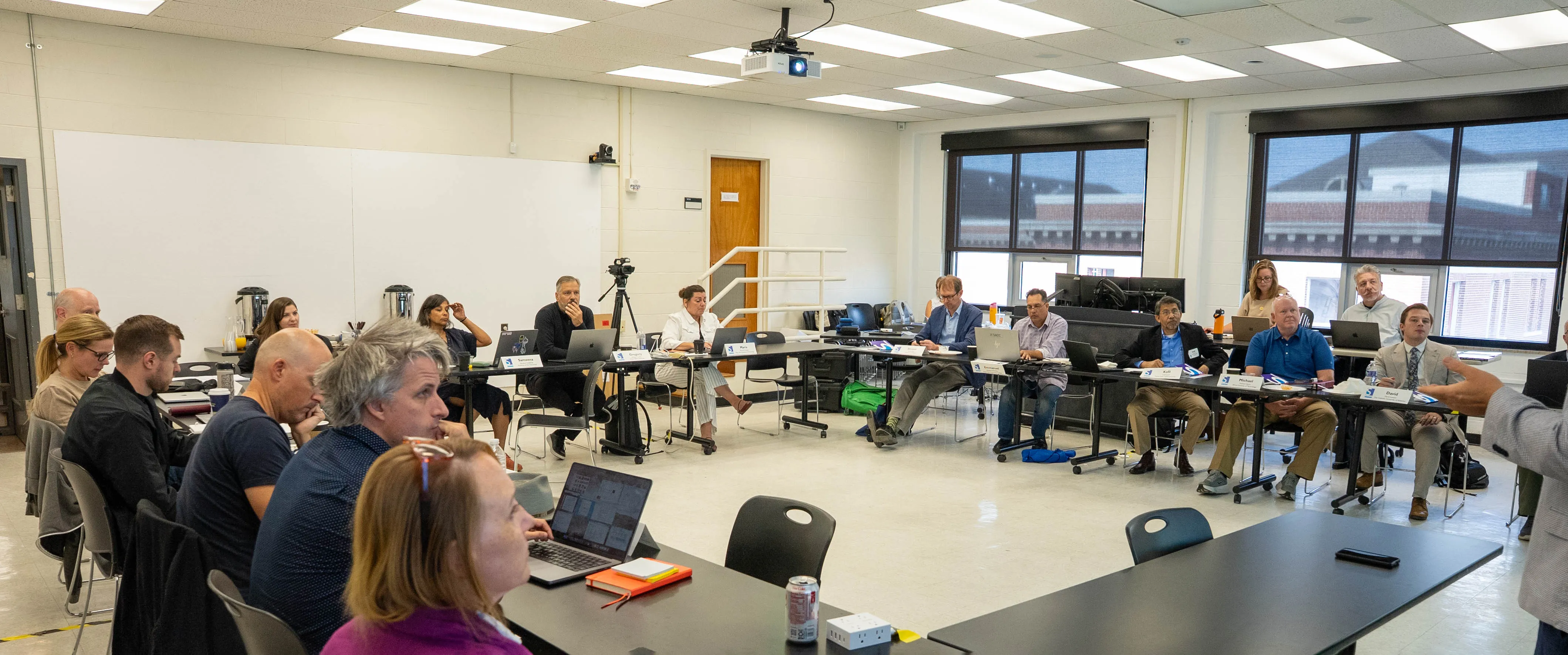 2026 NCARB Scholars listening to a presentation