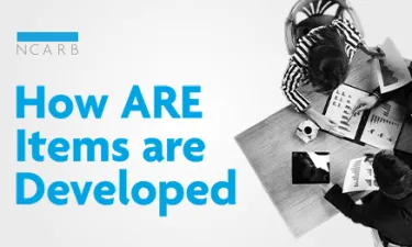 How ARE Items Are Developed