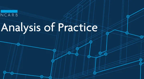 NCARB Analysis of Practice