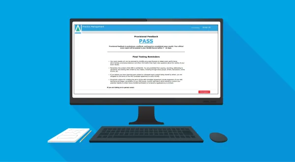 Provisional feedback tells you if you likely passed or failed a division.