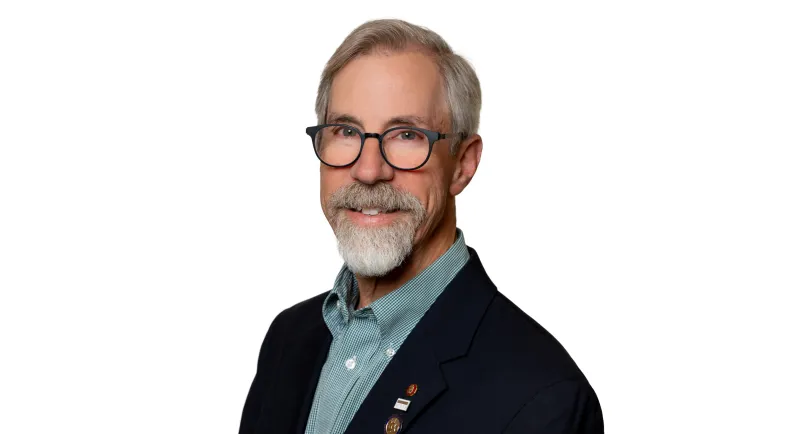 Headshot of Ed Tucker in 2025. 