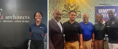 IPAL student JaNyah Gholar works at KEI architects.