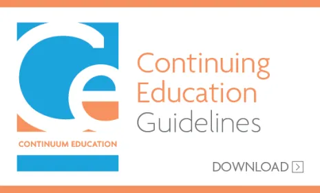 Continuing Education Guidelines