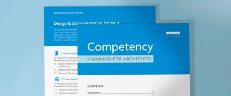NCARB's Competency Standard
