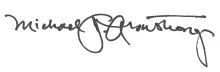Mike Armstrong Signature