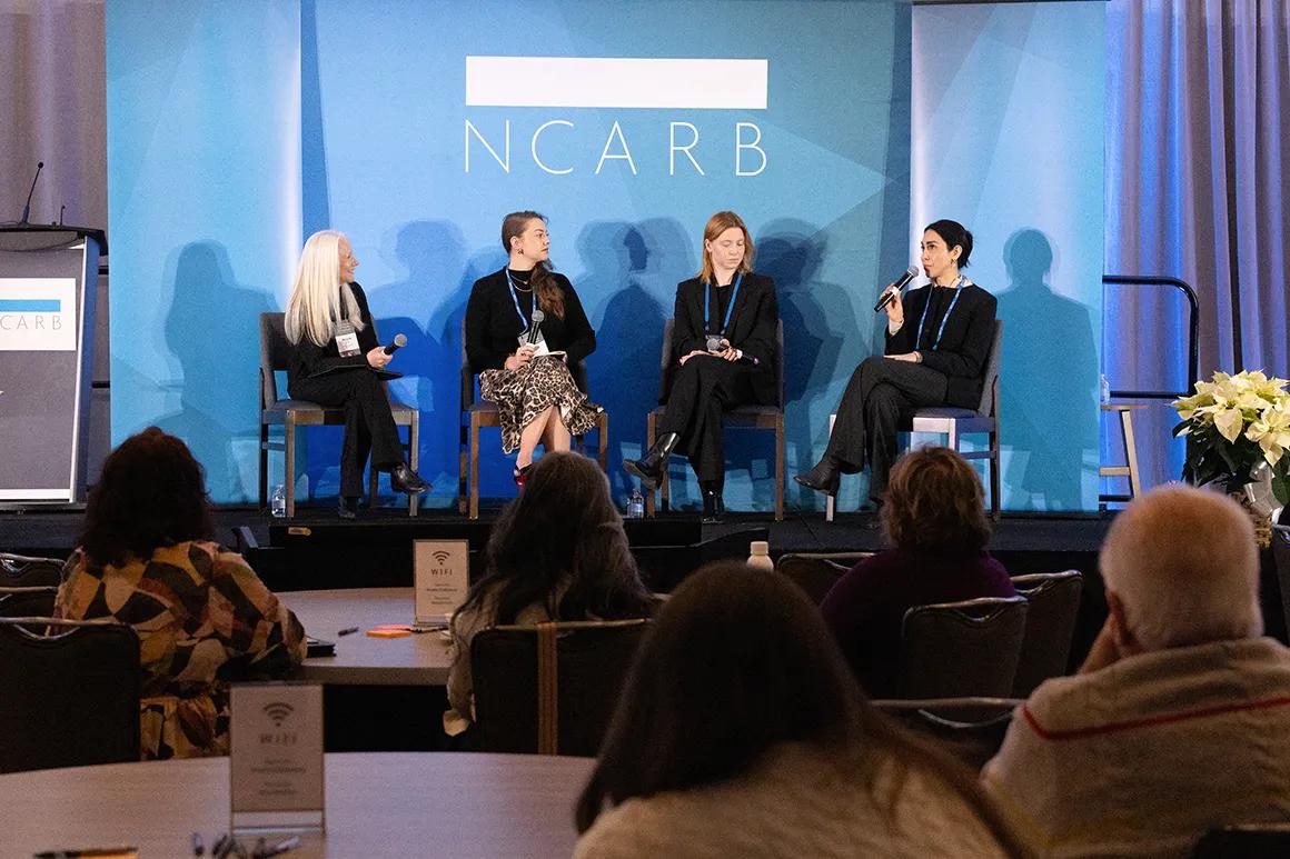 From left to right: Marjorie Brown, Megan Anderson, Cleo Valentine, and Melodie Yashar. 