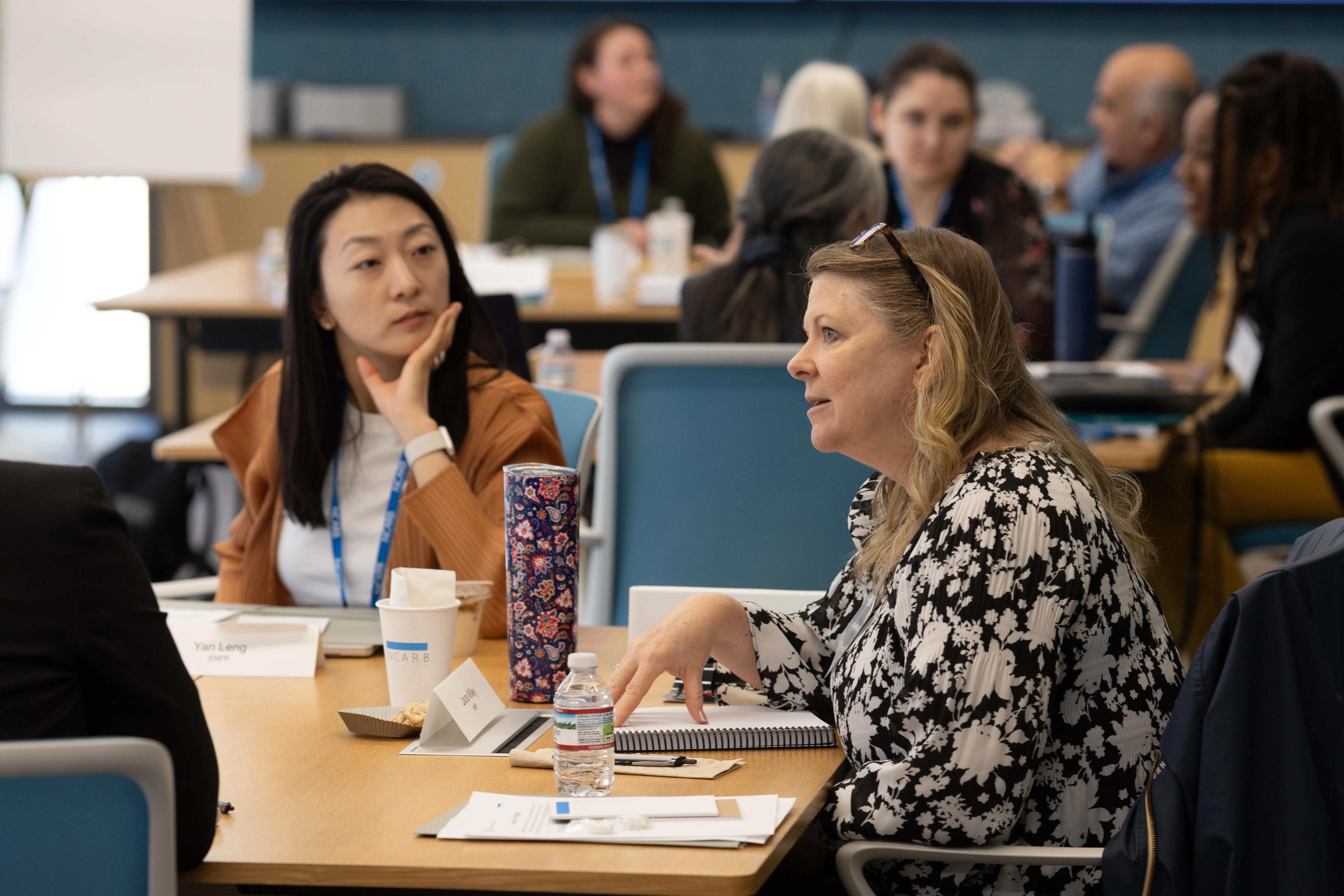 Members of the NCARB Leadership Institute meet at NCARB's office in summer 2024.