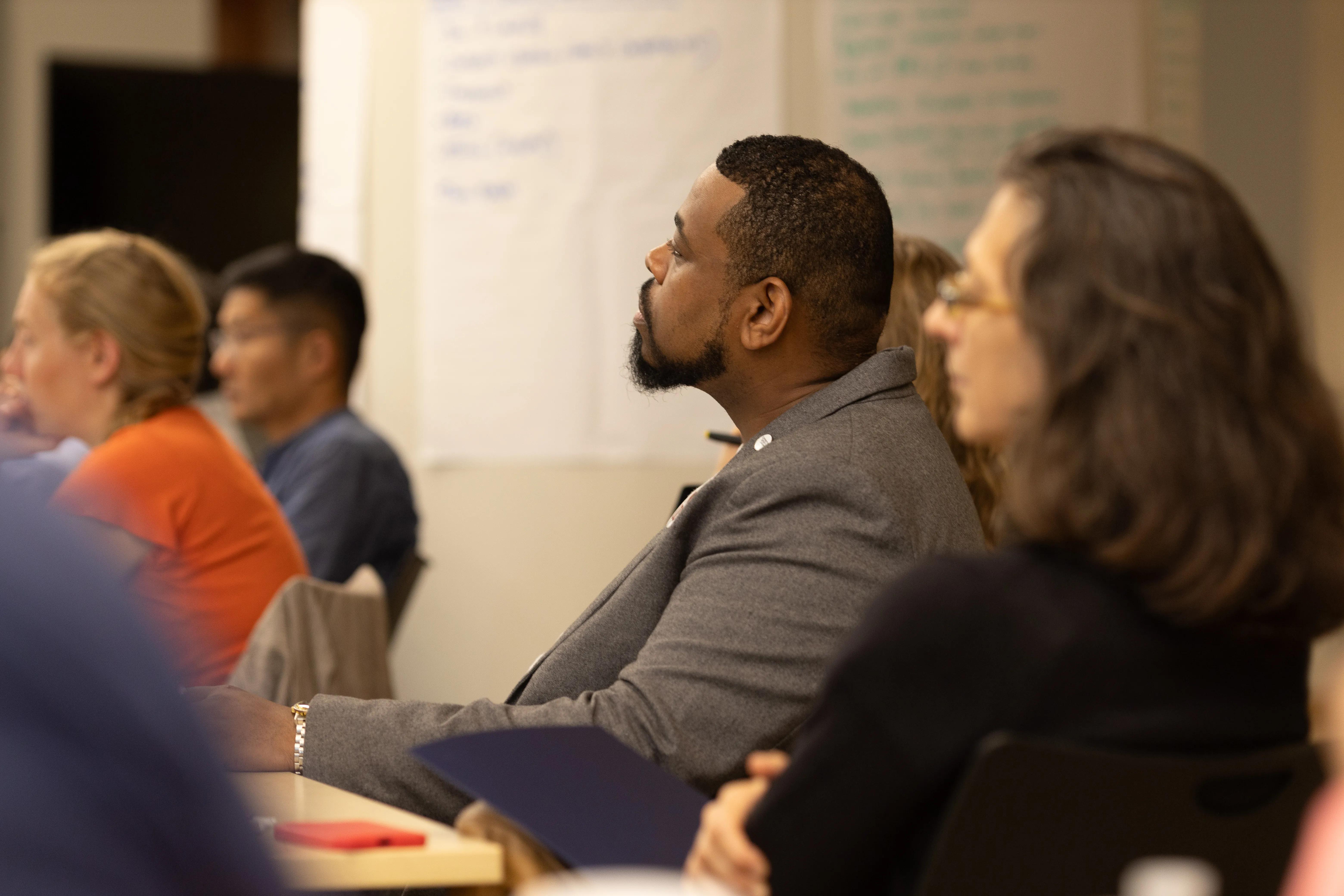 2024 NCARB Scholars engaged in a presentation session