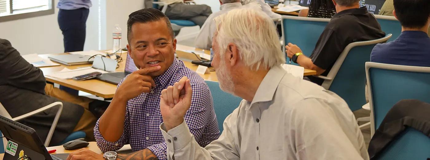 The Portfolio Assessment Team meets at NCARB's office.